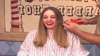 Girls Long To Short Haircut Videos Kansas City Comic Con
