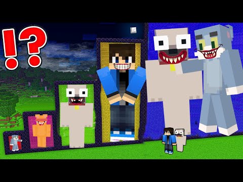 DANI ÉS KIIS IJESZTŐ VIDEÓS PORTÁL A MINECRAFTBAN!