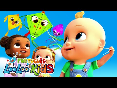 🪁🎶 Soltando Pipa - Uma Aventura Divertida para Criança! LooLoo Kids Português - Músicas Infantil