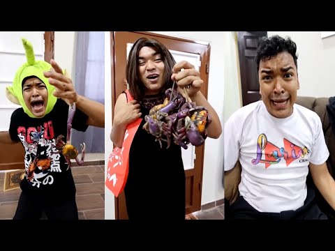 EL CANGREJO MUERDE A LARIN JR | NUEVAS COMEDIAS DE LARIN Y SUS AMIGOS TIKTOK #2024