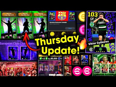 New Campaign & Free Coins 🔥🤩 What Is Coming On Thursday & Monday In eFootball 2025 Mobile