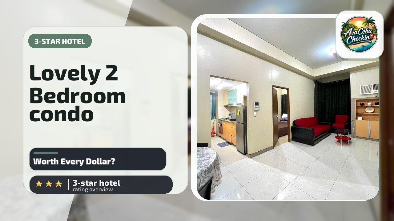 Lovely 2 Bedroom condo infront of NAIA 3 - Worth Every Dollar? | Manila, Philippines🏩