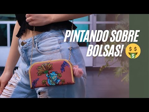 Pintando sobre bolsas 🤑👍 | TEFI ART