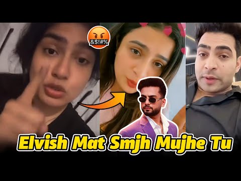 OMG! Ajju Wife Angry🤬 W@rning to Kirti Mehra & Ajju | Elvish Yadav