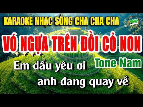 Vó Ngựa Trên Đồi Cỏ Non Beat Nam Phối Chuẩn 2026 – Karaoke Nhạc Sống Phối Mới CỰC HAY VÀ DỄ HÁT