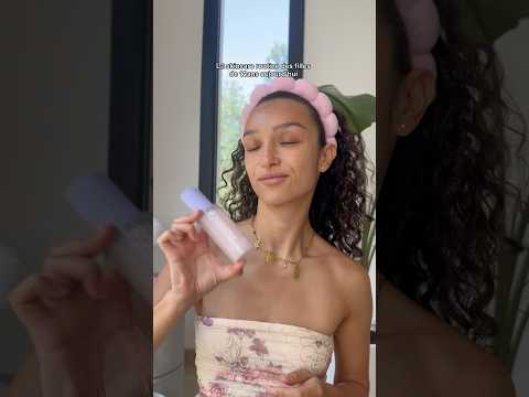 À 12 ans, j’aurais pas dit non à une petite routine comme celle-ci 🥲 “produits offerts”