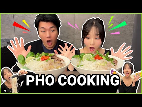 [SUB] EP.2 Vietnamese Pho Cooking #KIMPRO #KKUBI