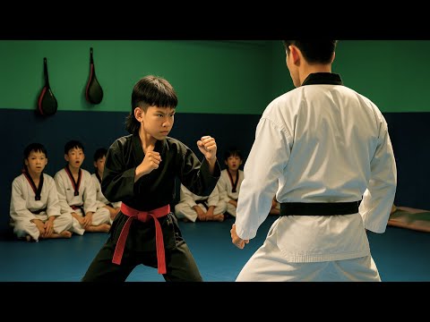 Arrogant taekwondo teacher TRIES to bully a boy, not knowing he's a BADASS karate MASTER