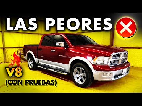 Las PEORES PickUp V8 (Con PRUEBAS y AUNQUE TE DUELA) (Peores y Mejores Parte 1)