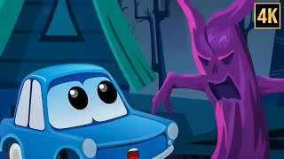 Halloween Scary Woods & More Car Cartoon Songs for Kids