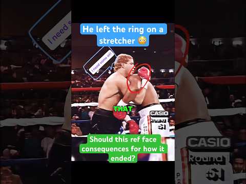 The most vicious knockout in boxing 😱 #boxing