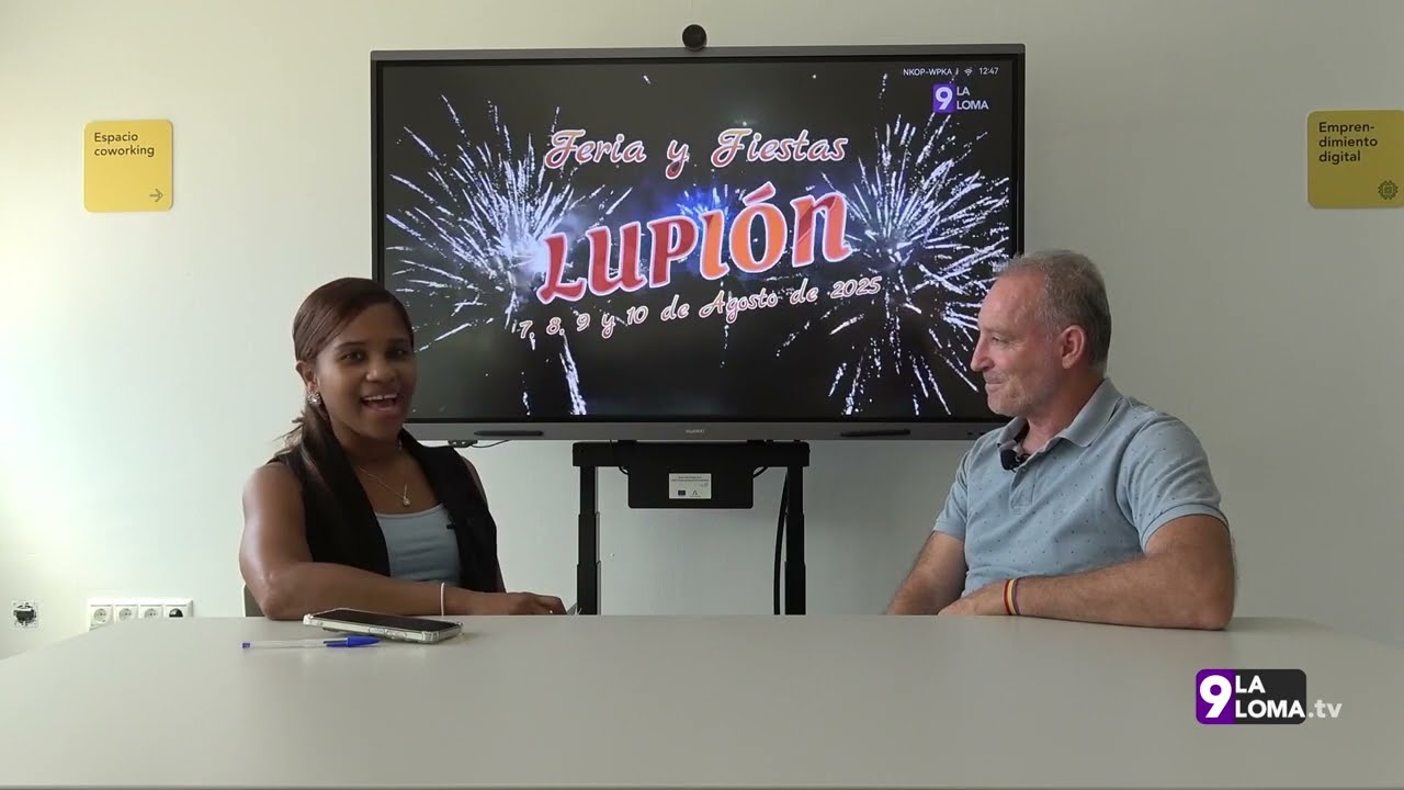 Feria de Lupión 2025 · Entrevista alcalde Gonzalo Rus