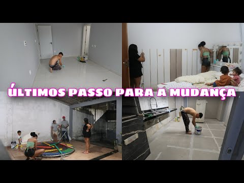 ÚLTIMA ETAPA DA OBRA PARA O GRANDE DIA | TIRAMOS A CABECEIRA DO QUARTO|DESMONTAMOS MUITA COISA|Dani