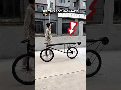 Craziest Bicycle Design Actually Works! #Shorts