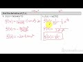 Exploring Derivatives of Exponential and Logarithmic Functions