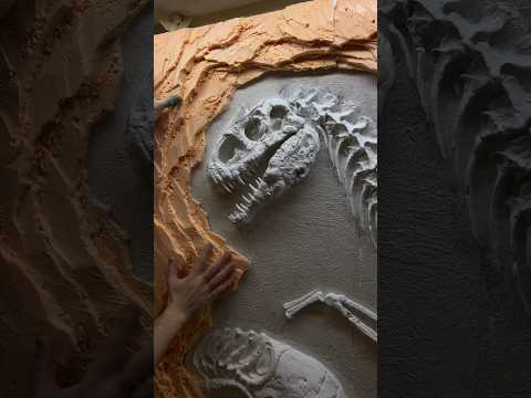 С магией шутки плохи. Творчество на позитиве. Барельеф. #art #shorts
