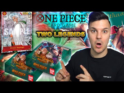 NUEVA Coleccion ONE PIECE OP08 Two Legends Apertura de 2 Cajas