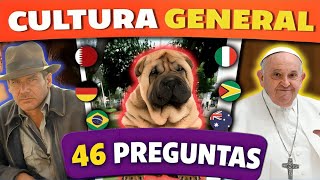 46 Preguntas de Cultura General 📝❓🌎