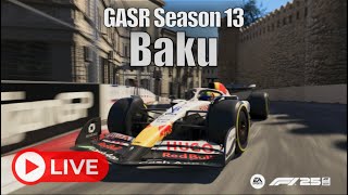 F1 25 - GASR Season 13 / Round 6 - Baku [100% Race]