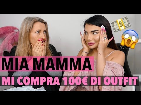 MIA MADRE MI COMPRA 100€ DI VESTITI.. 😱😂