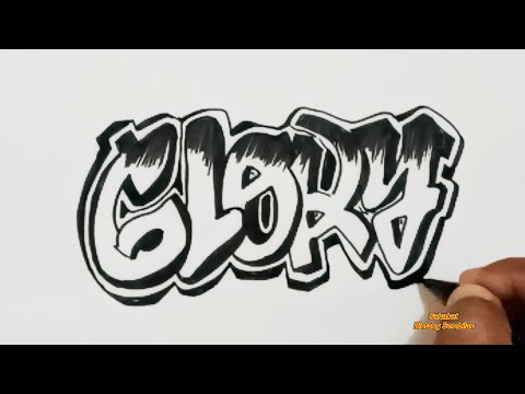 Graffiti/How to Draw Graffiti/Graffiti Letters/Graffiti On Paper/Grafite/Graffiti Art On Paper