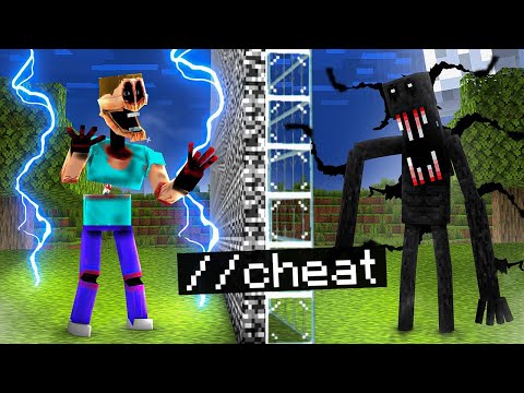 I Secretly CHEATED In a MINECRAFT SCARY MOB BATTLE Competition!