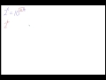 Logarithmic and Exponential Relationships