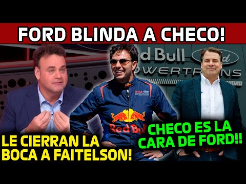 NADIE TOCA a CHECO!! "ES EL PILOTO DE FORD PARA 2026"  FAITELSON QUEDO COMO PAYASO!! NOTICIAS F1 HOY