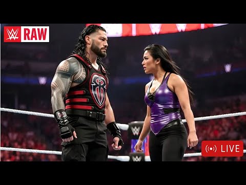 WWE LIVE MATCH : ROMAN REIGNS VS  ASUKA 2K25 GAMEPLAY LIVE MATCH  06
