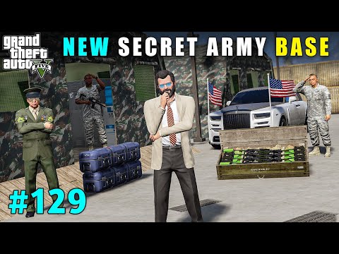 New Secret Base For Military Colonel | Gta V Gameplay