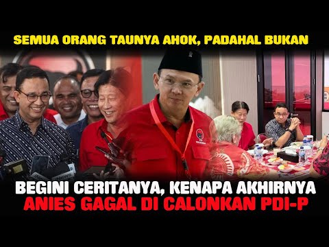 Ternyata Ini Dia Orangnya Yang Menggagalkan Anies Di Usung Oleh PDIP