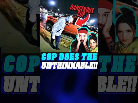 Cop goes INSANE..on INNOCENT MAN!!👀😤💀 #insane #badcop #caughtoncamera #crazy #policearrest #omg