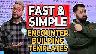 Encounter Building Templates To Use In Your Games