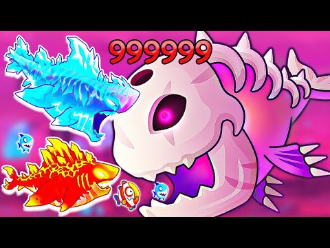 Game Eat Fish.io Unlock ALL FISHS MAX LEVEL - ALL BOSS & ENDING | Best Game io