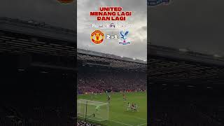 manchester united vs crystal palace #manchesterunited #shorts #unitedindonesia #benjaminsesko