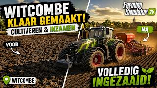 Rustgevend veldwerk in FS25 😌 Cultivator + Zaaimachine Witcombe 🚜🔥 NL #6