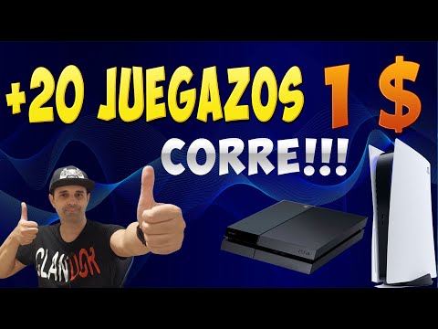 +20 juegos a 1 €$ en PS4 PS5 muchos son JUEGAZOS