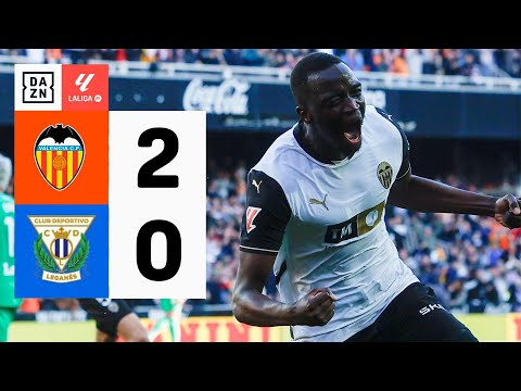 Valencia CF vs CD Leganés (2-0) | Resumen y goles | Highlights LALIGA EA SPORTS