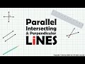 Understanding Lines: Parallel, Intersecting, and Perpendicular