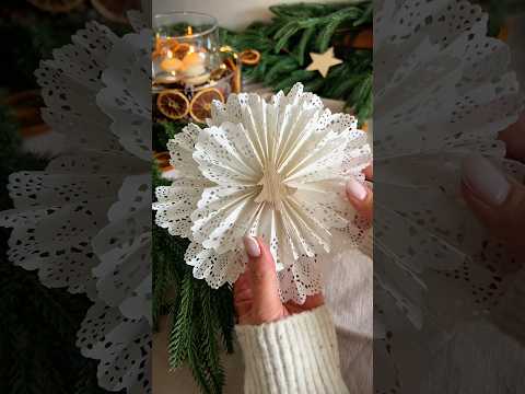 Estrella de Navidad 🎄 #navidad #christmasdecor #christmasdiy #diynavideño #diycrafts #estrella