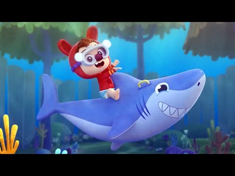 Baby Shark Song, Animals Cartoon and Preschool Rhymes for Kids