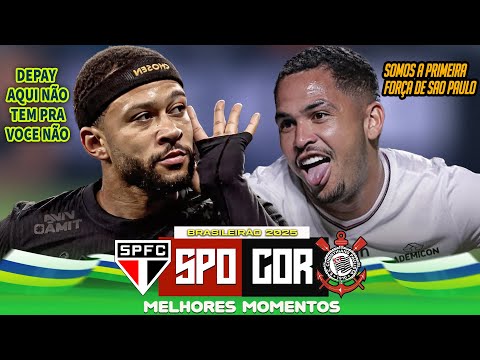São Paulo x Corinthians - Melhores Momentos I Brasileirão