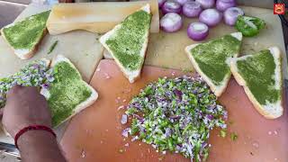 CHEESE CHILLI SANDWICH | INDIAN STREET FOOD | @ RS. 220/-