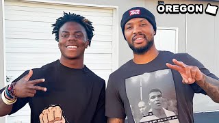 iShowSpeed Works Out With Damian Lillard!