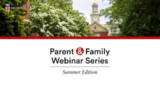 Parent and Family Webinar: Supporting the International Student's Global Journey