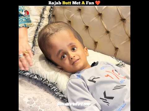Rajab Butt met a fan ❤️