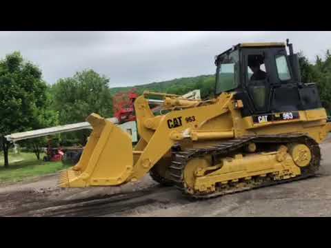 Cat 963 loader diesel crawler tracks for sale