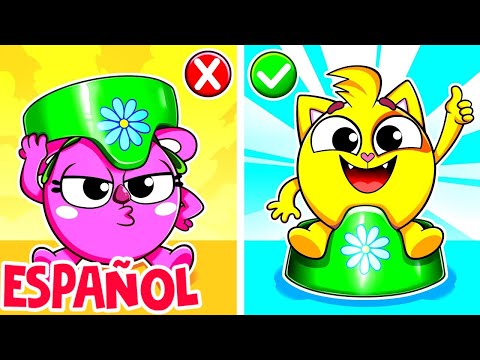 Canción de Entrenamiento para el Baño 🚽 | Canciones Divertidas para Niños 🐱🐨🐰🦁 por Baby Zoo