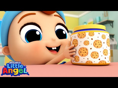 It's Okay Baby John, Try Again 🍪 | Little Angel And Friends Kid Songs