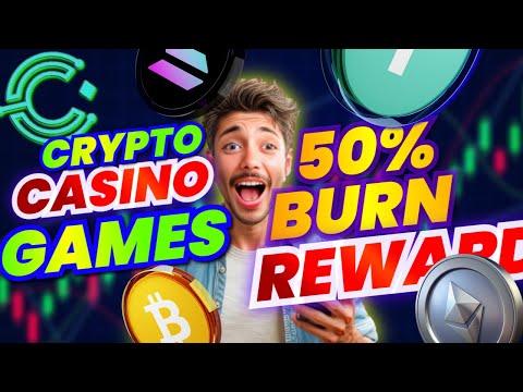 🔥 CryptoCasino.com: The Future of Crypto Gaming? 🚀 $CASINO Token’s 50% Burn & Massive Rewards!